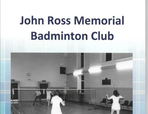 John Ross Memorial Badminton Club – book now available